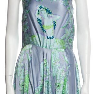 Cynthia Rowley Silk Tent Dress